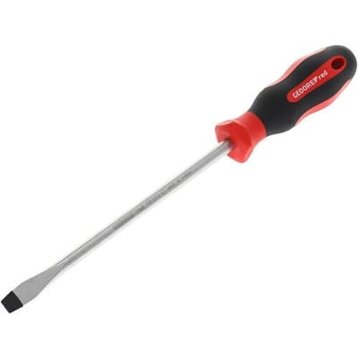 Gedore RED R38101039 Werkplaats Platte schroevendraaier Kopbreedte: 10.0 mm Koplengte: 200 mm DIN 5264