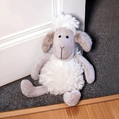 Deur Stopper - Dieren Figuur - Deuren Op Hun Plek - Verzwaagd Stof Ontwerp