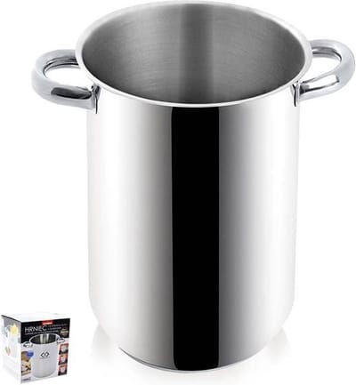 Asperge- en Pastapan Edelstaal 14 cm, 3,2 l - Pasta Pan - Pastakoker - Aspergepan