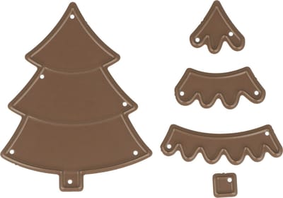 Snijmallen kerstboom