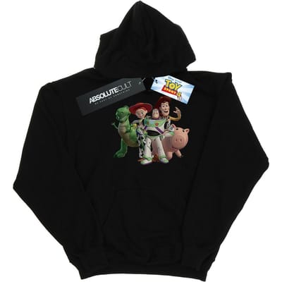 Disney Jongens Toy Story 4 Groep Hoodie (Zwart)