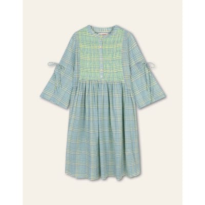 Oilily Drisso midi-jurk- maat38 Blauw Surf