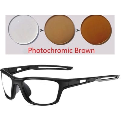 Buiten Sport Anti-Glare Myopie Zonnebril Mannen Uv400 Bijziendheid Sterkte Zonnebril Dioptrie 0 -0.5 -0.75 Tot -6 0