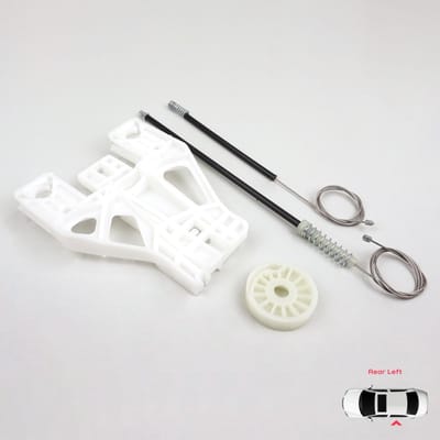 BWR5066 Kit de réparation de lève-vitre Arrière Gauche pour A1 MK1 8X 2010-2019 Hayon 5 Portes Sportback 8X4839461