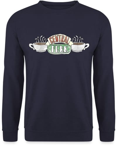 Friends Central Perk Logo Sketch Sweater Heren