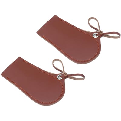 2 STUKS Gietijzeren Handvat Cover Ophanging Ontwerp Retro Mode Fijn Vakmanschap Hete Handvat Houder Type 1 brown