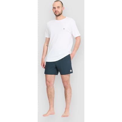 Volcom Lido Solid Trunk 16 Boardshorts blauw