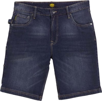 Korte werkbroek denim stretch Diadora