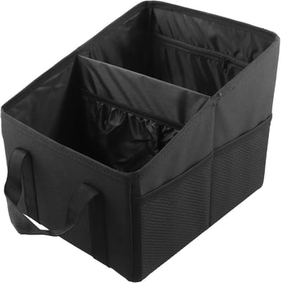 Rugzit Organizer voor Auto, 30 Liter, Met Meerdere Compartimenten, Opvouwbare Ruimtebesparende Oplossing voor Kleding, Speelgoed en Kantoorbenodigdheden