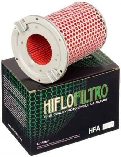 Filtre à air Hiflofiltro pour Moto Honda 500 FT 1982 à 1984 HFA1503 / PC07 Neuf