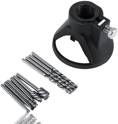 Houtbewerking Set met 11 Stuks HSS Freesboren en Draaigereedschap voor Precisie en Detailbewerking