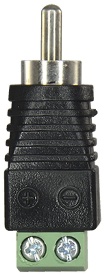 WL4 RCA connector mannelijk