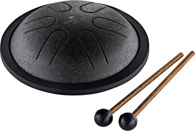 Meinl MSTD1BK – Mini Steel Tongue Drum 6" (C‑Major, Zwart)