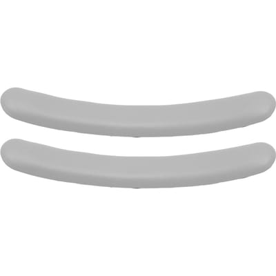 2 stuks Vervangende Hoofdbandkussen voor Koptelefoon Eiwitleer Memory Foam Hoofdbandkussen voor Barracuda grijze kleur