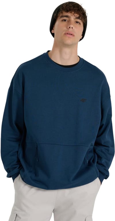 4F Sweater Heren Denim - Maat L