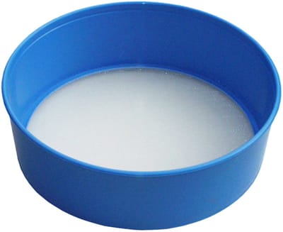 Zeef Plastic 24 cm - Voor Bloem, Suiker en Koffie - Mix Kleuren