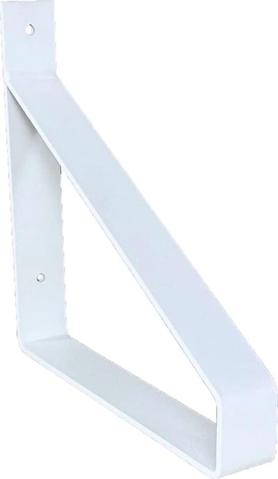 Wandsteun Plank - Steun Plank - Extra Opbergruimte - Stevig Nederlands Product - 25 cm Diep - Mat Wit