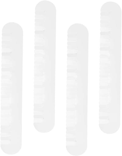 Hittebeschermers voor Haarverlenging - Haarextensie Schild - Veilig Stylen - Warmte-Isolerend PVC - 34 cm - Transparant