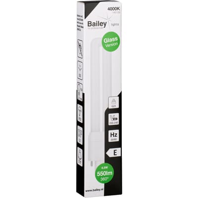 LED PL Glas G23 4.5W 550lm 4000K Vervanglamp - 146108