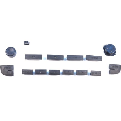 Ensemble de boutons pour autoradio CD MP3 EDP1660 pour Blaupunkt Fiat Linea Fiorino 225 Grande Punto 199 Citroën Nemo Peugeot Bipper 2007-2016