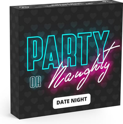 Party or Naughty Date Night - Het ultieme drankspel voor koppels | partyspel | relatiespel | valentijn | gespreksstarter | relatie cadeau | seksspel