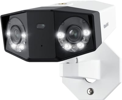 Reolink Eerste 16MP UHD Dual-Lens PoE Beveiligingscamera met 180° Panoramisch Beeld - Duo 3 PoE
