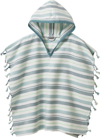 Vertbaudet Kinderponcho met strepen,