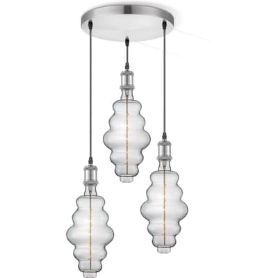 Home sweet home hanglamp Vintage 3L Cloud - helder