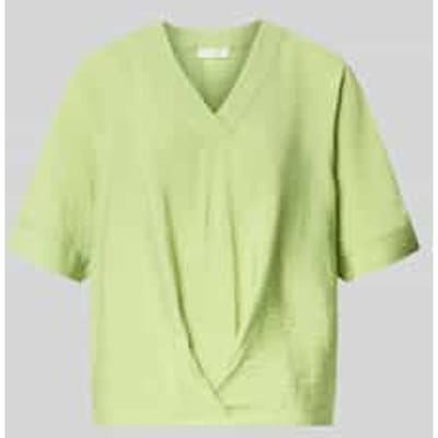 Blouseshirt met V-hals