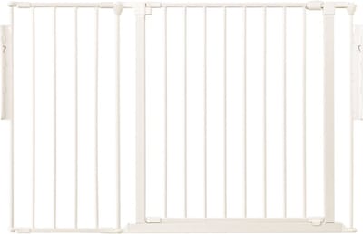 Safetots Kamerbreedhek, Panelenhek, Tot 115cm Breed, Wit, 70cm Hoog
