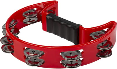 Fame FHT-R Hand Tambourine red - Tamboerijn