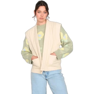 Maatwerk gewatteerd mouwloos vest dames 24 Colours