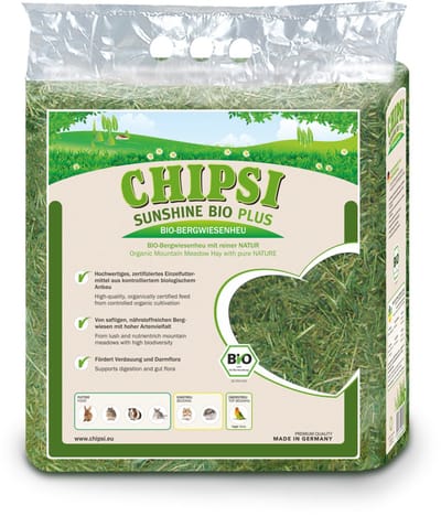 Chipsi Sunshine Bio Plus Weidehooi Naturel - 600 gr