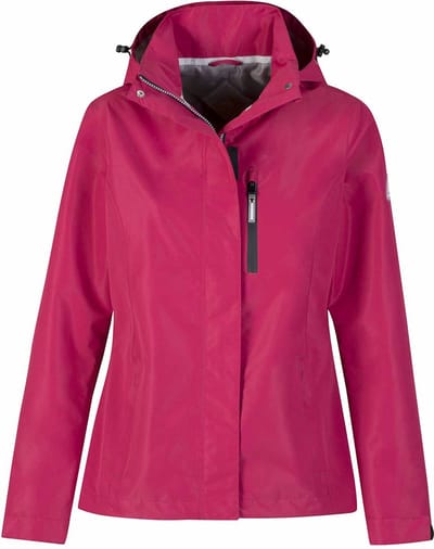 BJØRNSON Shelby Regenjas - Zomerjas Dames - Winddicht - Maat 46 - Granita Rood