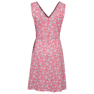 Mountain Warehouse Dames Nieuwequay Bloesem Mouwloze Midi Jurk (Rood)