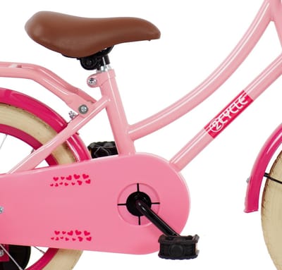 2Cycle Hearts 14 inch (3 tot 5 jaar) voor meisjes roze