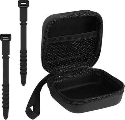 Opslagdoos met 2 Kabelorganizers, Hoofdtelefoon en Datakabel Tas voor Winkelen, Reizen en Buitenactiviteiten