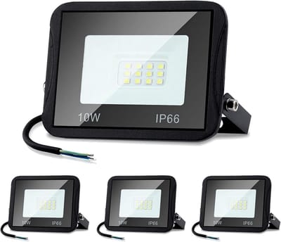 Krachtige 10W LED Buiten Schijnwerper Warm Wit 900 Lumen IP66