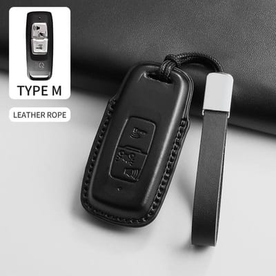 Pour Honda Sh 125 Forza 250 350 50 Sh300 Adv 150 X-Adv 150 Sh150I Coque de Protection en Cuir PU pour Clé à Distance de Moto black