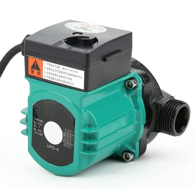 Dailygoody - Warmwatercirculatiepomp - Ultrastille Pomp - 220V - 3 Snelheden - Automatische Start - Ideaal voor Huishoudelijk Gebruik - Compact Model
