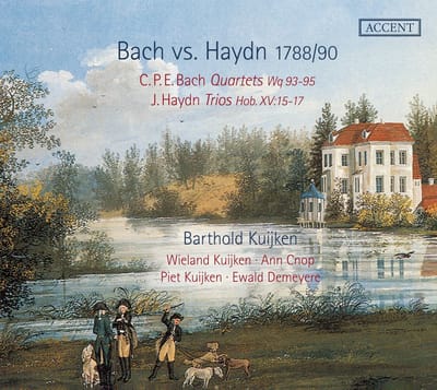 Barthold Kuijken , Wileand Kuijken, Ann Cnop, Piet Kuijken - Bach Vs. Haydn 1788/90 (2 CD)