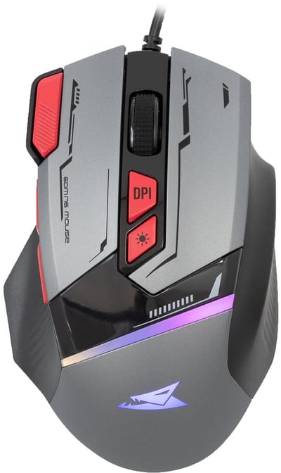 Barracuda - MANTA-G - Gaming Muis - Grijs