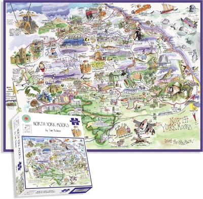 1000 Stukken Legpuzzel Noordelijke Moors - Puzzel voor Volwassenen
