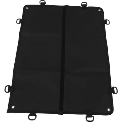 Patch Display Houder Bord met Lus Oppervlak Nylon Morele Patch Muur Organizer Opbergpaneel black