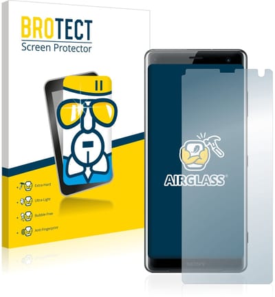 Screenprotector voor Sony Xperia XZ3 Beschermglas transparant