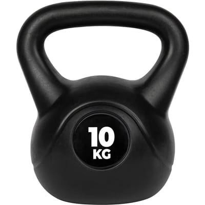 VirtuFit PVC Kettlebell - 4 kg - Handvat met Extra Grip - Anti-Slip Laag - Fitness Gewichten - Functioneel & Conditie Trainen - Krachttraining - Kettlebells