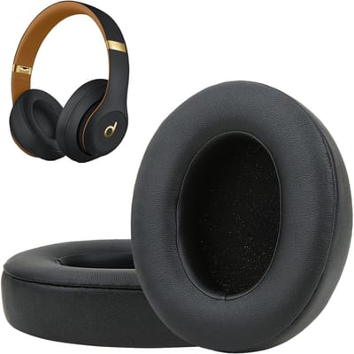 Comfortabele Oorkussens voor Beats Studio 2 & 3 Hoofdtelefoons - Geheugenfoam, Zweetbestendig Leer, Hoogwaardige Geluidsisolatie
