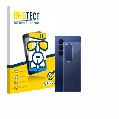 Screenprotector voor Samsung Galaxy Z Fold 7 (Achterkant) Beschermglas transparant