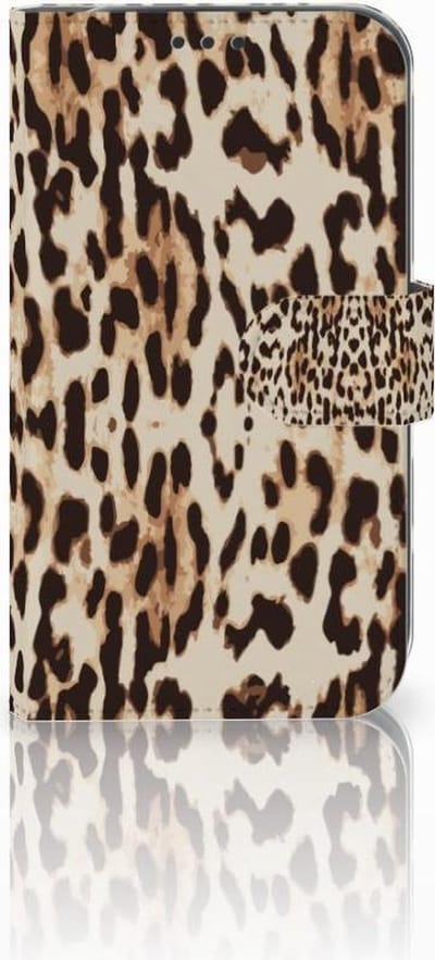 Samsung Galaxy Xcover 4 | Xcover 4s Telefoonhoesje met Pasjes Leopard
