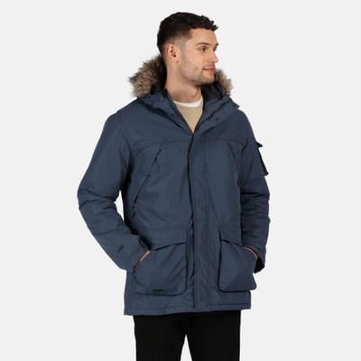 Regatta Heren Salinger II Winterjas Dark Denim Maat M